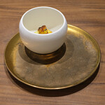 アマラントス - ランチコース 15950円 の焼きとうもろこしのシャーベット