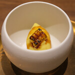 アマラントス - ランチコース 15950円 の焼きとうもろこしのシャーベット