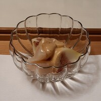 祇園 川上 - いちじくの胡麻かけ(ホタテも入ってます)