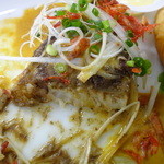 レストラン箕輪 - 近海産魚のソテー　断面