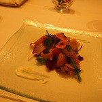 ラッフィナート - 和牛タンと温野菜サラダ