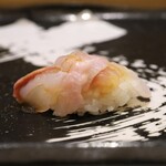 赤坂 鮨葵 - 天然のひらめ