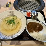 Yakiniku Tokuju - すだち冷麺とミニ和牛カレー