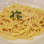 ビストロ ベッセ・ヴォワール - パスタランチ（カニのクリームパスタ）