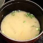 Tonkatsu Hachi Bee - 味噌汁→おかわり自由