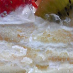 たるみ製菓 - 断面。