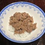 割鮮 入たに - 牛しぐれ丼