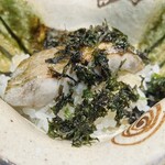Kassen Iritani - お凌ぎ
                        山口　ノドグロの塩焼きのお寿司