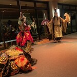 界 出雲 - 従業員の方々による神楽