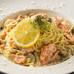 smoked salmon lemon cream spaghetti