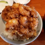 天ぷらいちかわ - 実際の色味はもっと白いよ。