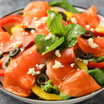 smoked salmon salad