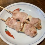 炭火焼とり・手造惣菜 楽らく - ねぎま塩