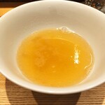 中華蕎麦 とみ田 - スープ割り