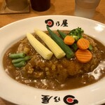 日乃屋カレー - 温野菜カレー（レギュラー〜大盛り）¥900-