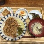 Okaka Kicchin - 魯肉飯セット　ご飯小