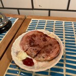 スタンド4坪らばー - 本日のオススメからハムステーキ