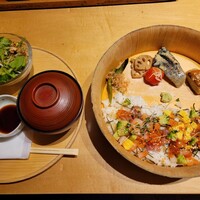 京都石塀小路豆ちゃ 日本橋 - バラちらし1