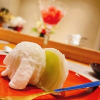 西麻布 清水 - シャインマスカット大福