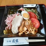 そば処 遠藤 - 冷やし中華大盛