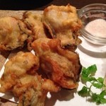 創味酒家　鷹ヶ巣 - 牡蠣の天ぷら