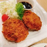 牛たん炭焼 利久 - 牛たんメンチカツ