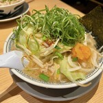 丸源ラーメン - 野菜肉そば・肉ダブル（1,078円税込）
