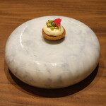 アマラントス - ランチコース 15950円 のピスタチオのタルト