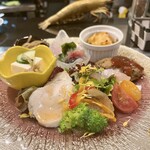 しょくさい 花器楽 - ワンプレートランチ 1100円