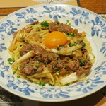 鎌倉パスタ - 牛肉と野菜のすき焼き風和風パスタ（\1,134、2013年9月）