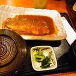 和食れすとらん 天狗 - 2013年9月　サバの味噌煮セット　