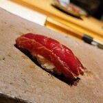 鮨 唐島 - 赤身ヅケ