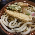 うどん 五ん兵衛 - 蝦天うどん900円