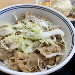 吉野家 - ねぎ塩牛カルビ丼