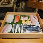 恵比寿 鮨 藤 - この日のネタ