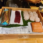 恵比寿 鮨 藤 - この日のネタ