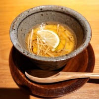 恵比寿 鮨 藤 - 松茸と鱧の茶碗蒸し