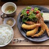 カフェ ダイニング フラット プラット - エビフライ定食