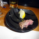 寿し処なかに - まぐろの脳天のところ　さっと炙って