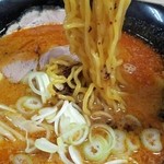 ラーメン拳 - 辛口味噌（辛いラーメン）700円