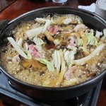 御料理 タイガー - すき焼き風キノコ鍋
