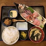 一歩 - さしみ定食　上