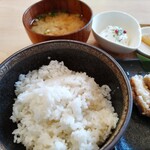 GoKuRi - ご飯、あさりの味噌汁アップ