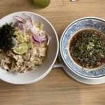 丸源ラーメン - 和風肉つけ麺（979円）