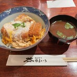 とんかつ やまいち - カツ丼　1850円