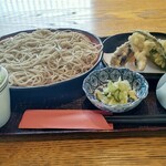 蕎麦処鏑屋響 - 《平日　昼限定》野菜天つきせいろ