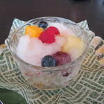 なだ万 - 季節の果物古案トロゼリー（夏バージョン）