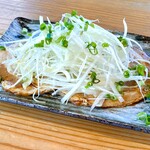 駅前嵐山食堂 - ねぎ炙りチャーシュー