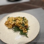 つるとんたん UDON NOODLE Brasserie - 夏だったのでとうもろこしのかき揚げ