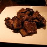 ノリノ穴 - 牛肉と茄子のみそオリーブソテー♪